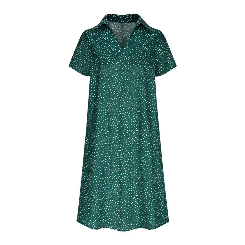 Eliana - Short-sleeved dress perfect for summer