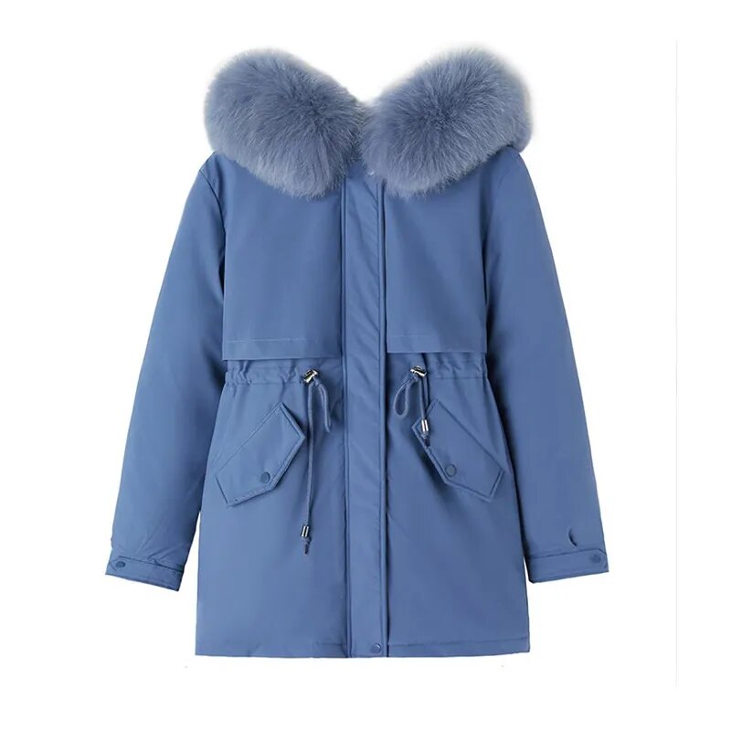 Women's Hooded Jacket | Thermal Coat | Waterproof Outdoor Parka