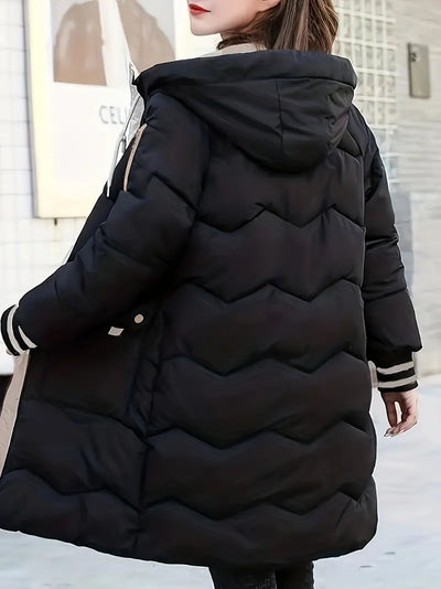 Women's casual mid-length coat for daily wear