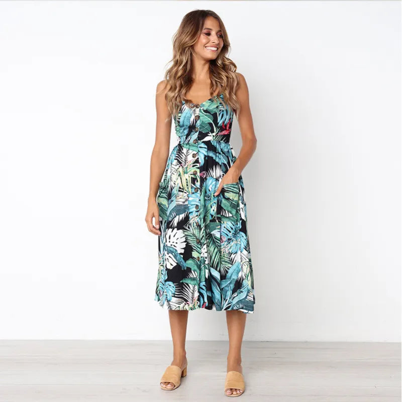 Long indigo robe - white