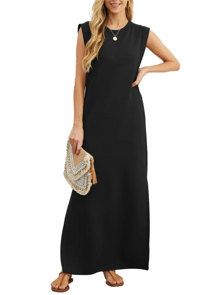 Charlotte - Wrinkle-free casual dress with a loose fit