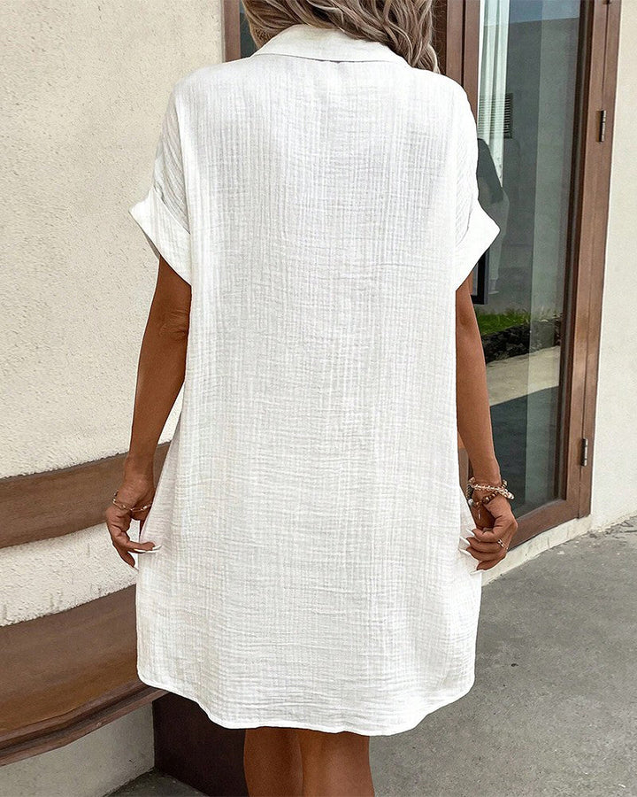 Frendi - Elegant knee-length dress