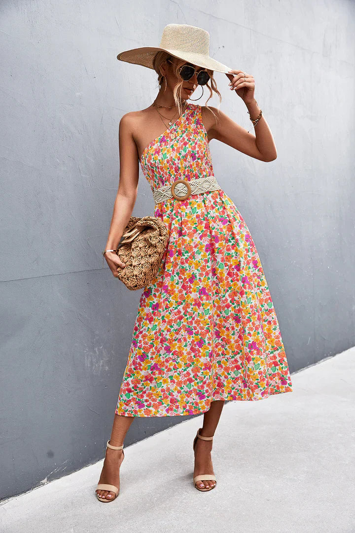 Karolina - Floral Print Summer Dress