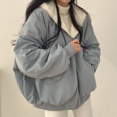 Insulated bomber jacket for cold days