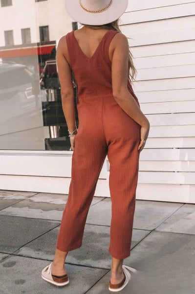 Esther - Overalls with pockets and buttons twice a week