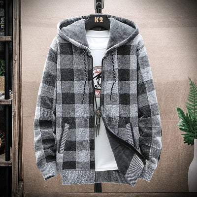 Elegant Checked Jacket for Modern Styles
