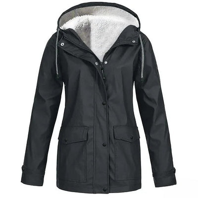 Outdoor Adventure Hooded Jacket, Winter Mountaineering Coat