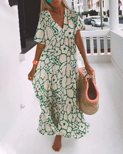 Long, lightweight, flowing dress for special occasions