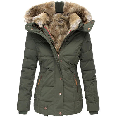 Modern design women's hooded jacket