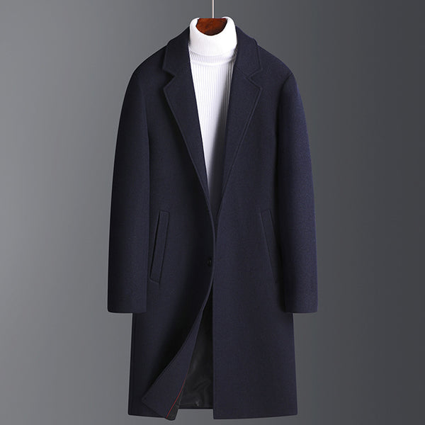 Men's mid-length coat