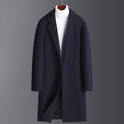 Men's mid-length coat