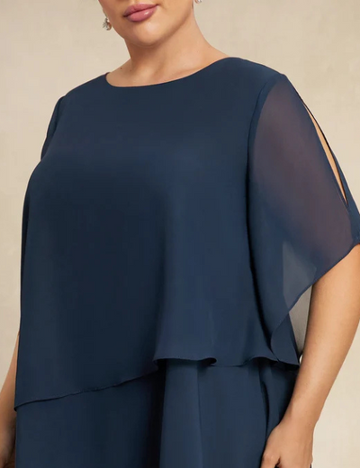 Two-piece set with casual style and modern touches