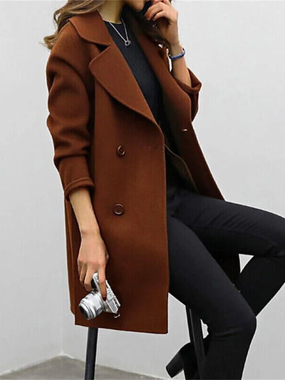 Classic and modern coat for women