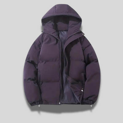 Loose Hooded Winter Coat for Cold Weather