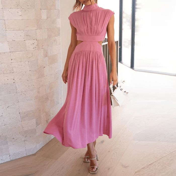 Elegant long dress in a modern style for events and special occasions