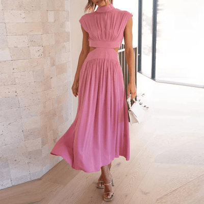 Elegant long dress in a modern style for events and special occasions