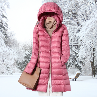 Elegant and functional winter coat for women