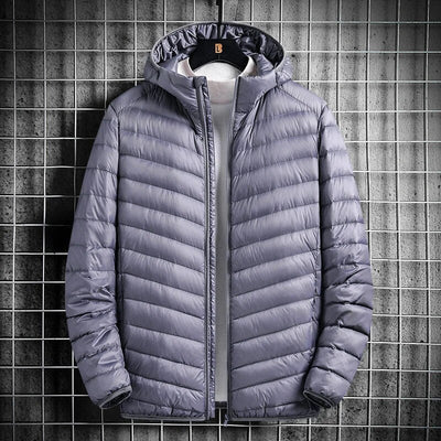 Cozy insulated winter jacket.
