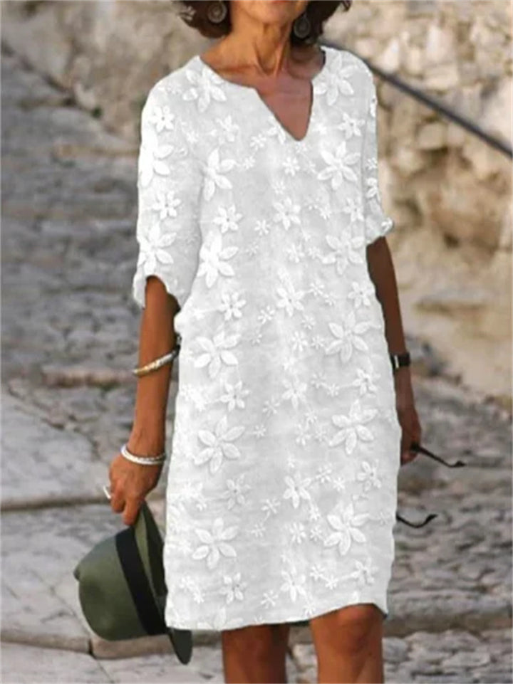 Laura - Beautiful summer floral print dresses