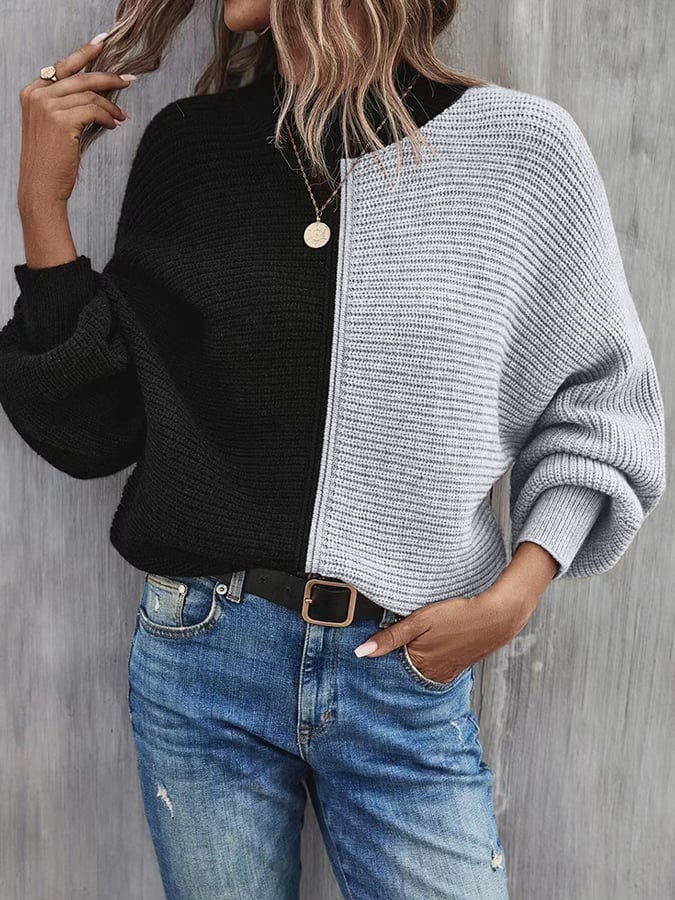 Two-tone jersey with cap sleeves: a stylish option for comfort lovers