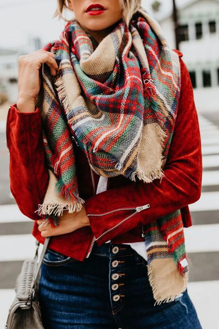 Lucia - Street Style Cardigan with Turn-Down Collar Knitted Coat