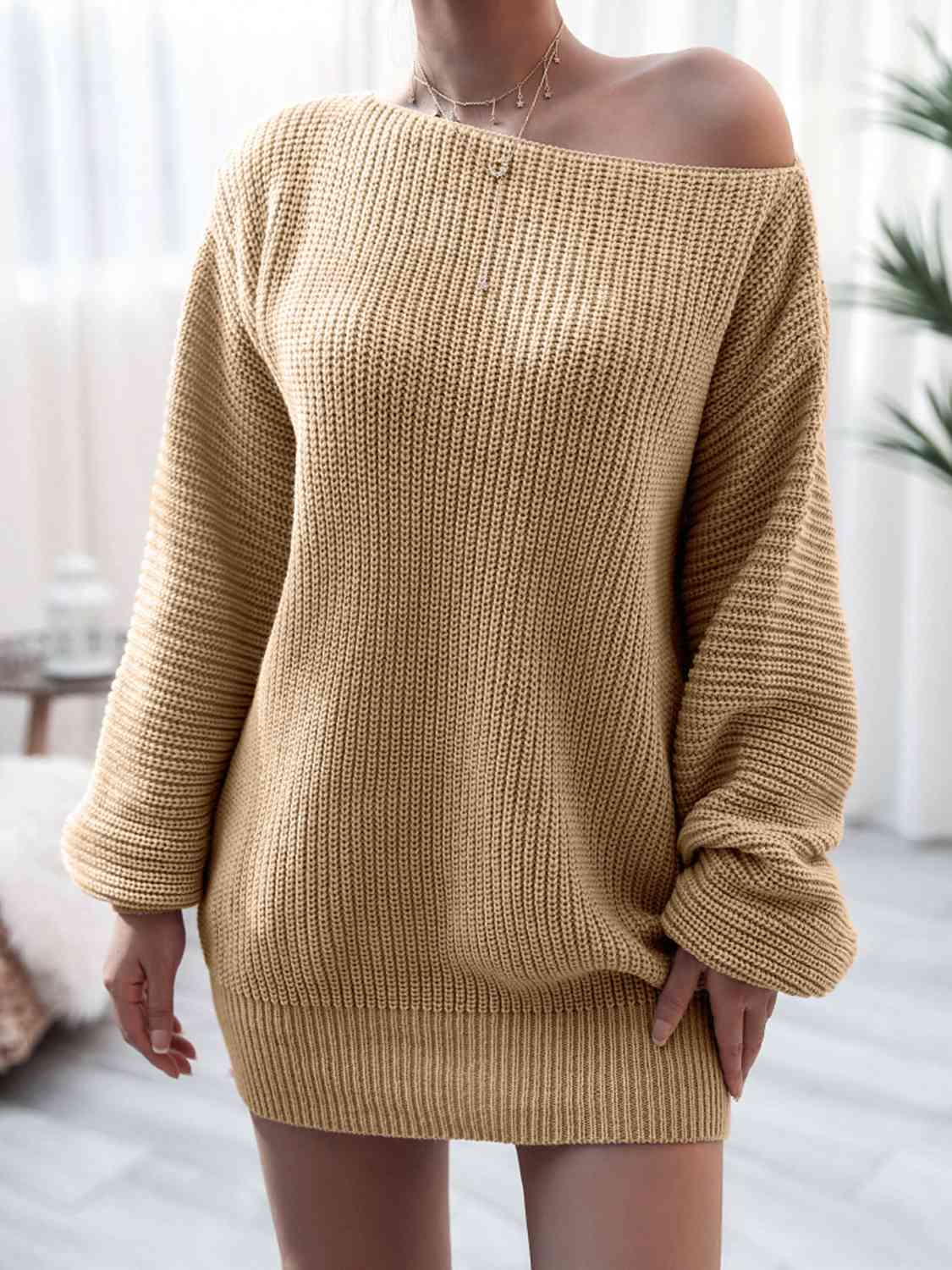 Laura - Knitted Mini Dress
