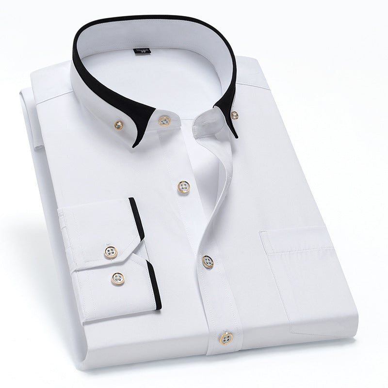 Formal and Elegant Long-Sleeved Shirt for Men