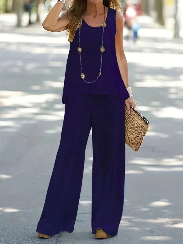Elisa - Solid Matching Two Piece Set