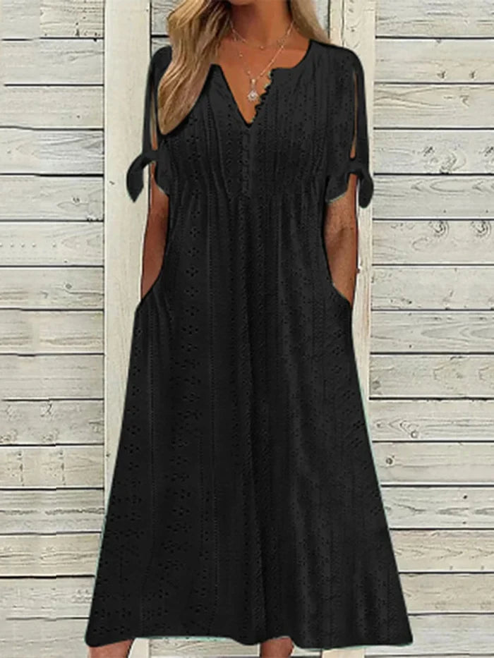 Virginia - Dress with lace details