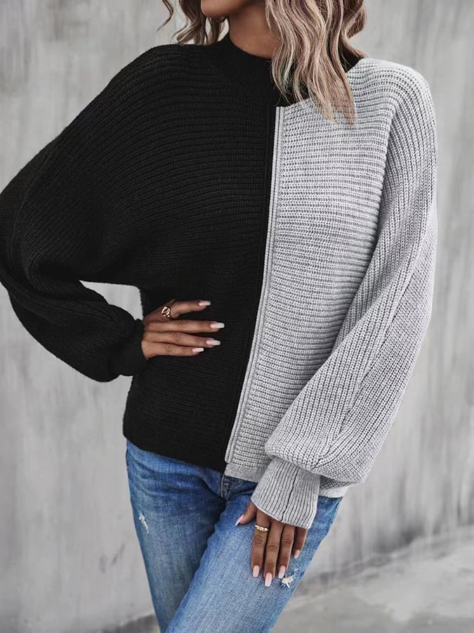 Two-tone jersey with cap sleeves: a stylish option for comfort lovers