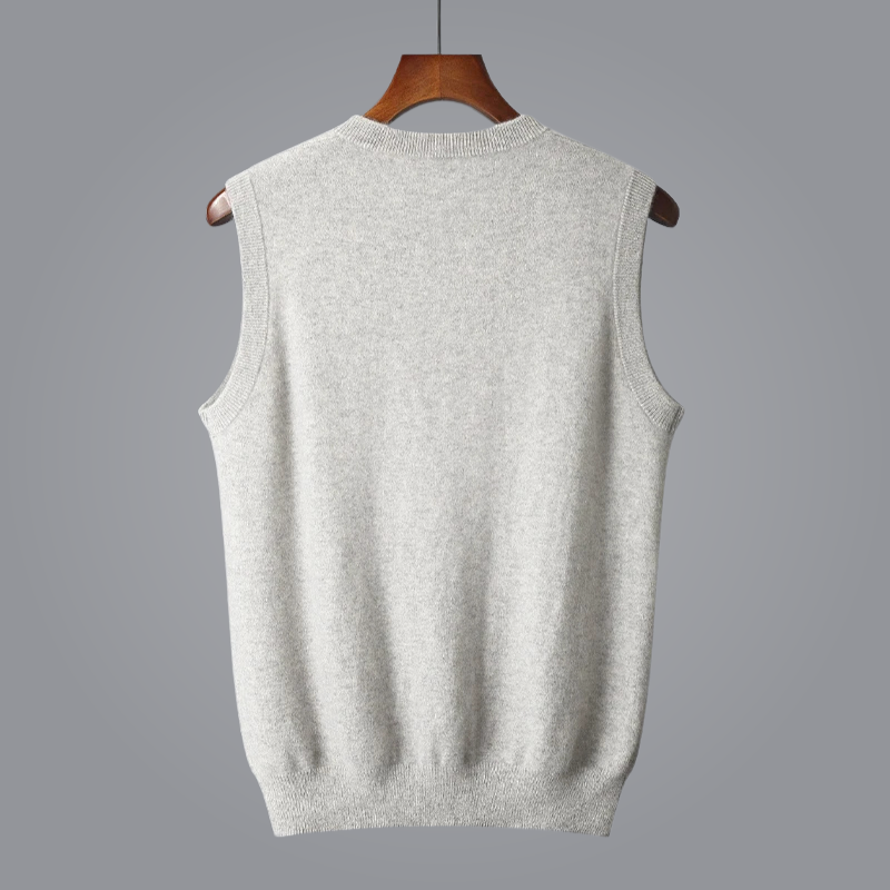 Women's V-neck Sleeveless Vest Modern Casual Style