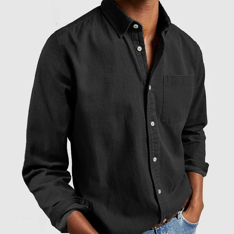 Casual button-down shirt