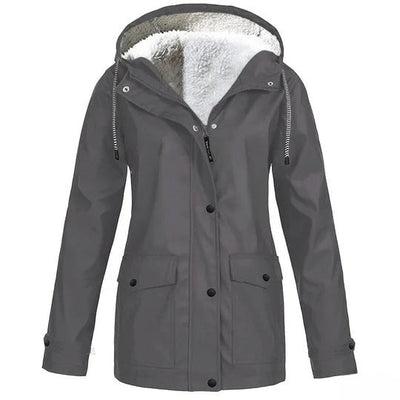 Outdoor Adventure Hooded Jacket, Winter Mountaineering Coat