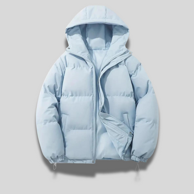Loose Hooded Winter Coat for Cold Weather