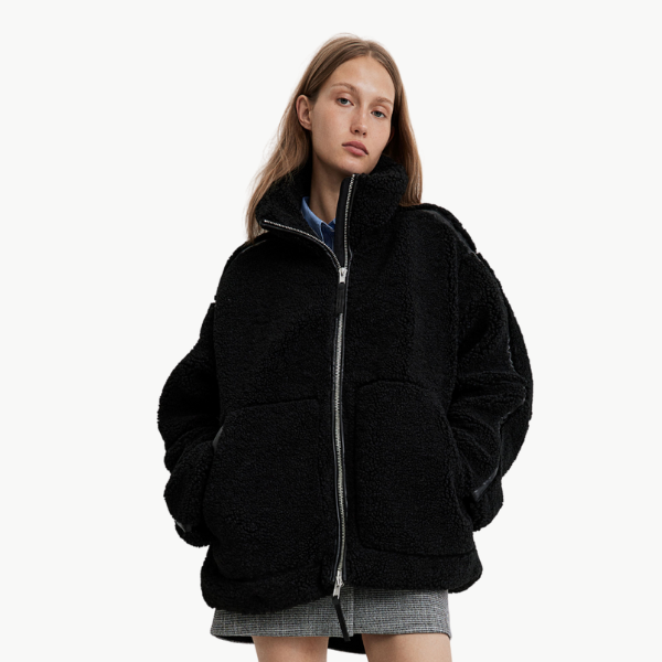 Modern and Warm Women's Jacket with Cozy Design for Winter