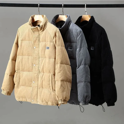Casual style men's winter jacket.