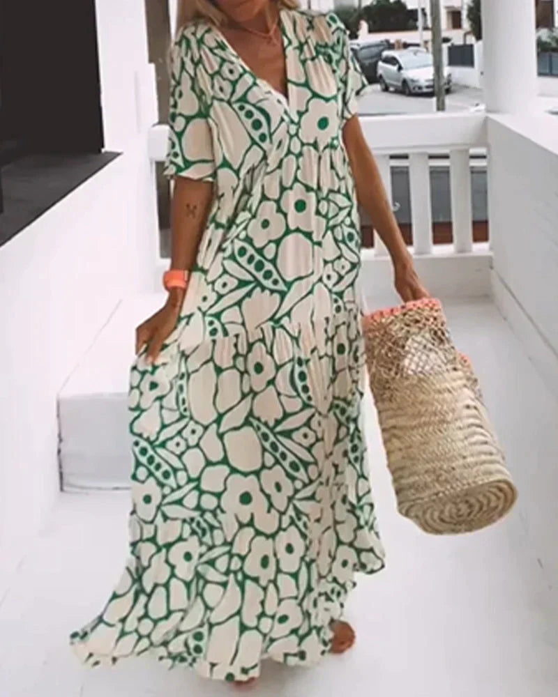 Long, lightweight, flowing dress for special occasions