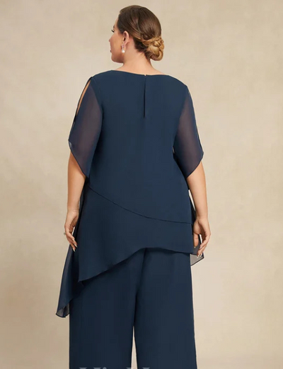 Two-piece set with casual style and modern touches