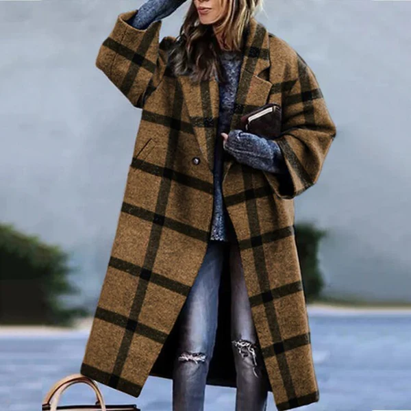 Refined and fitted coat
