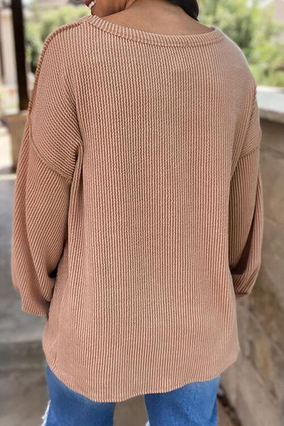 Elegant Women's Blouse with Original Design and Stylish Sleeves