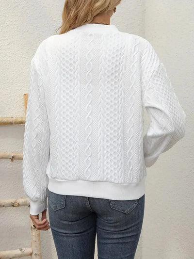 Laura - plain long-sleeved outerwear