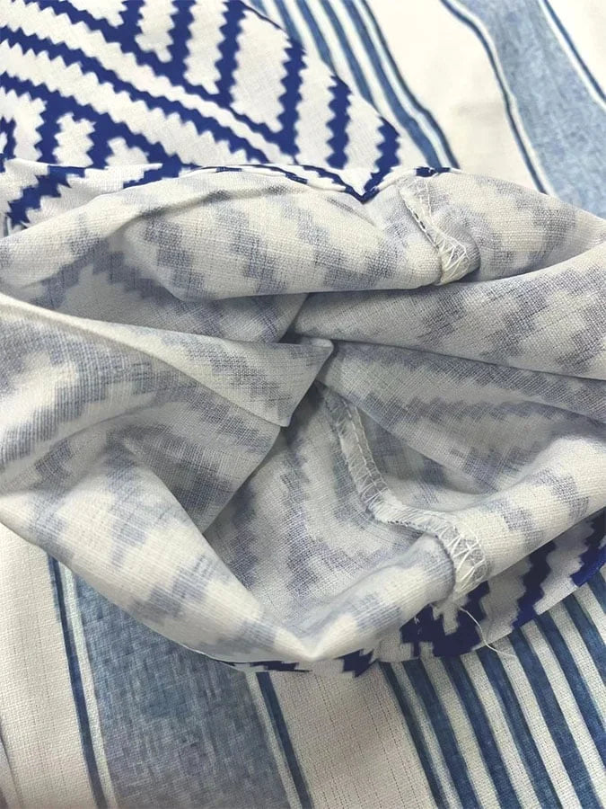 Delia - Women's Casual Striped Button Down Pants