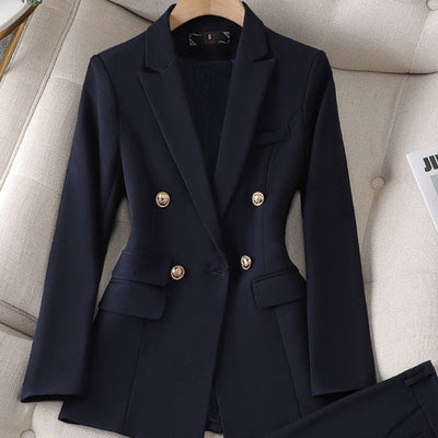 Elegant women's blazer and pants set