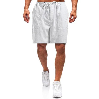 Delia - Men's Loose Cotton Linen Shorts