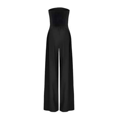 Strapless long jumpsuit with modern style