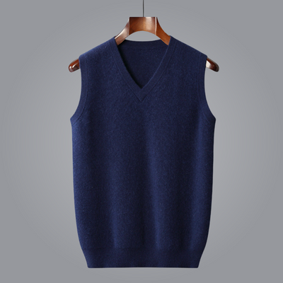 Women's V-neck Sleeveless Vest Modern Casual Style