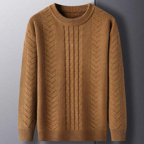 Cozy crew neck sweater: perfect for the fall/winter season