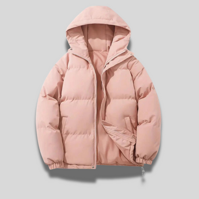Loose Hooded Winter Coat for Cold Weather