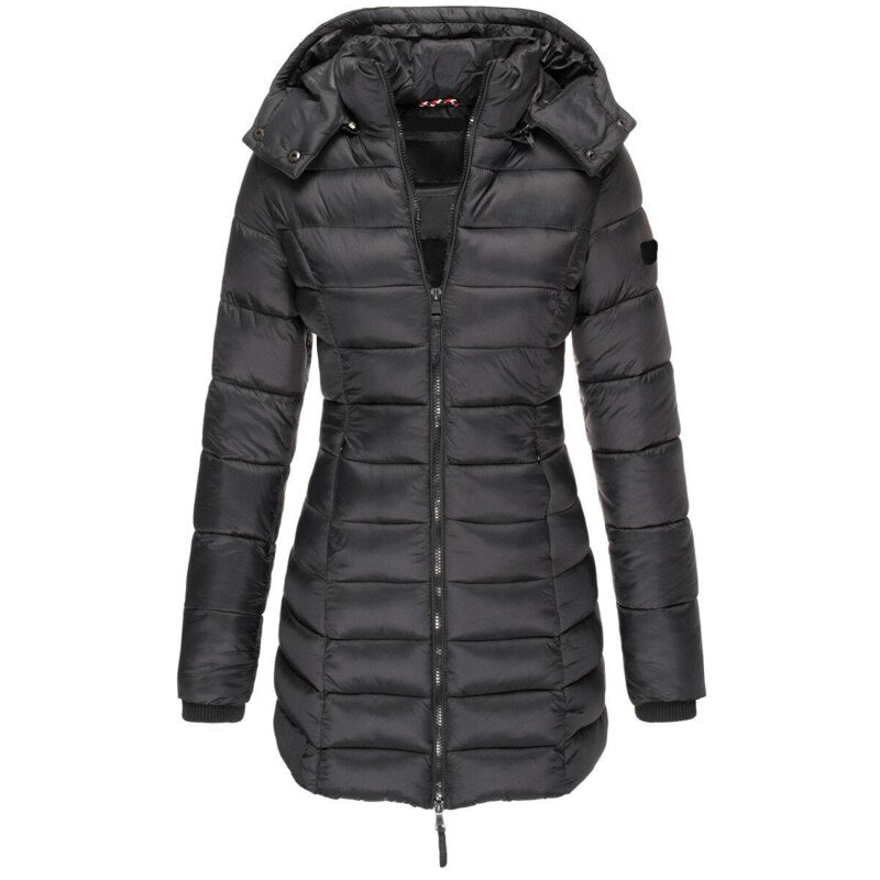 The best cozy zip-up hooded puffer jacket: warmth and style