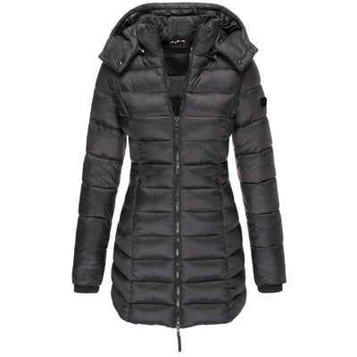 The best cozy zip-up hooded puffer jacket: warmth and style